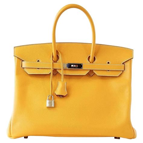 hermes birkin jaune|Hermes Birkin 35cm.